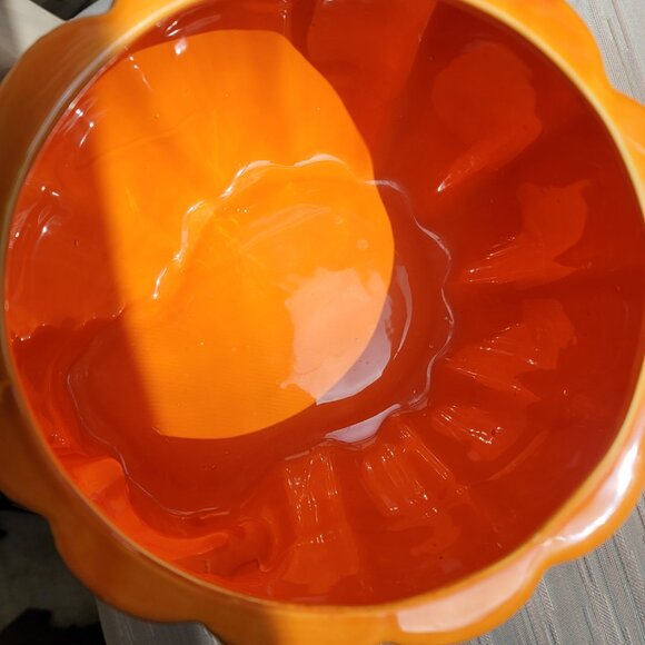 Halloween 3D Ceramic Pumpkin Black Cat Ghost Candy Cookie Canister Jar With Lid - Picture 8 of 16